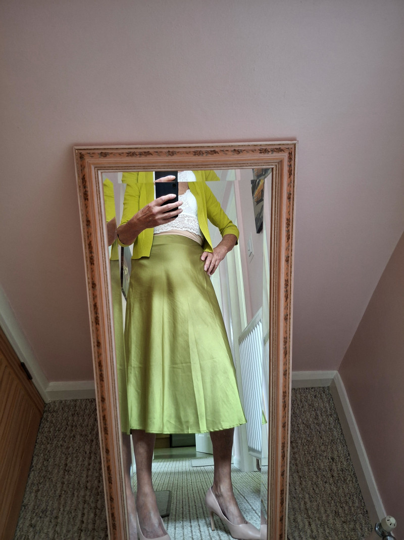 skirt-olive