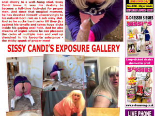 Sissy Candi Bottoms Exposed